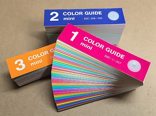 ヤバい勘違い：DICカラーガイドの「color selector」で色を決めちゃ